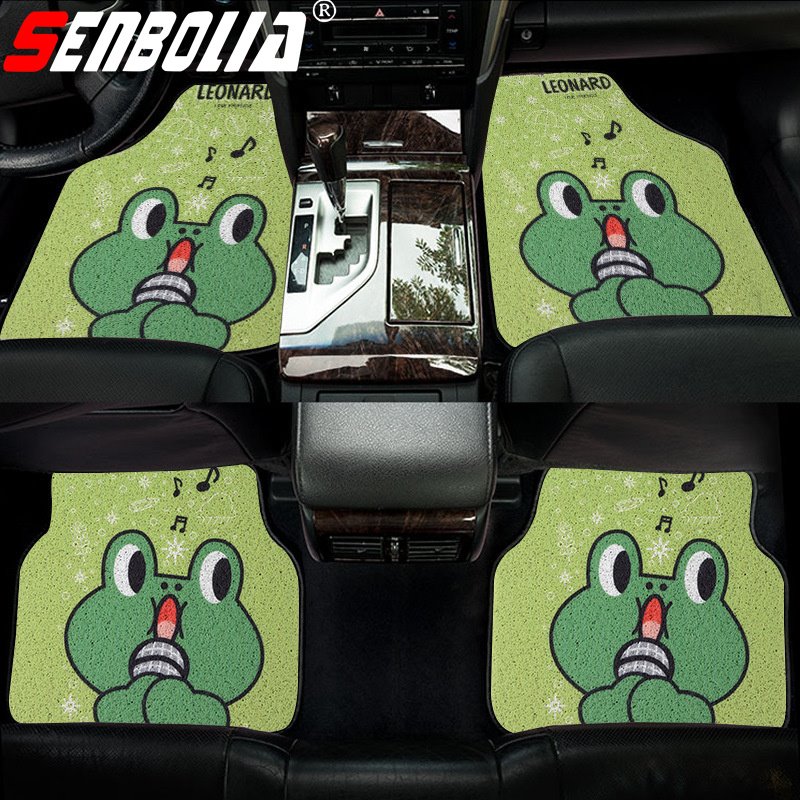 Cartoon frog foot pad