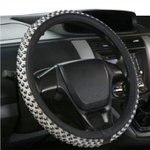 Coberta del volant del cotxe Ice Bead Diamond